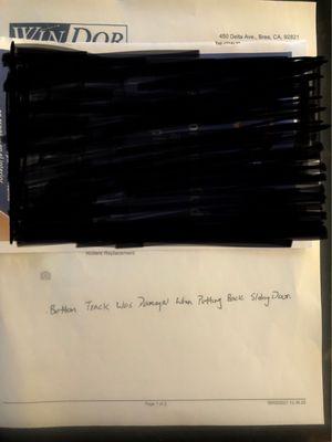 Proof of date of service call and tech note. 10 days later and still no fix or update.