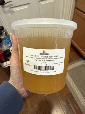This broth is AMAZING!