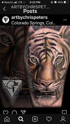 Black Heart Tattoo