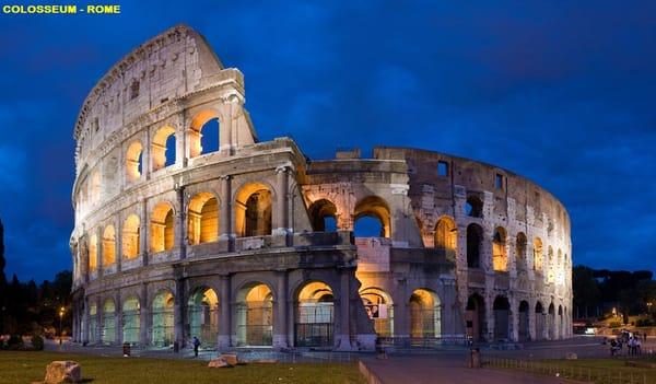 coliseum - Rome (7 wonders of the world)