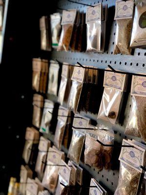 Come check out our witchcraft herbs and oils.