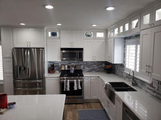 Shaker white remodel