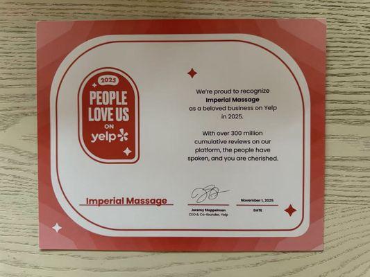 People Love Us on Yelp