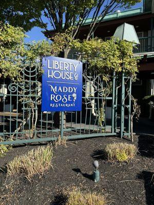 One of the restaurants in the park.
