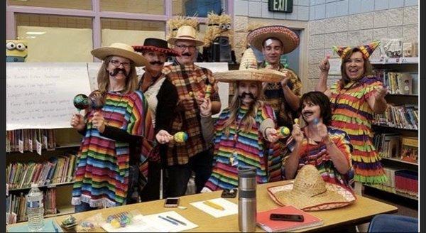 Let's not forget these pigs who dressed up like stereotypical Mexicans