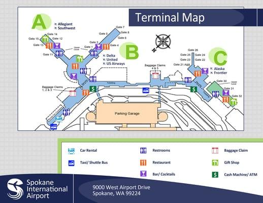 Hertz Car Rental - Spokane International Airport