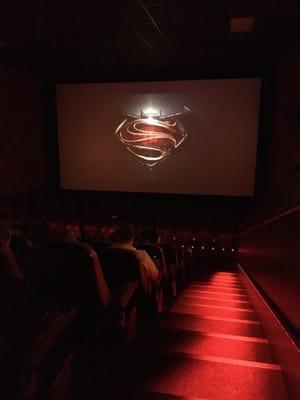 All the way in the back.