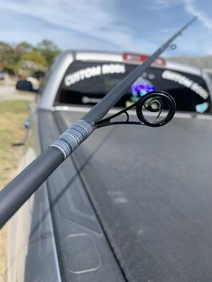 Inshore/bass line up rods with Microwave guides