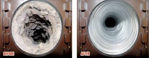 Dryer vent cleaning $75