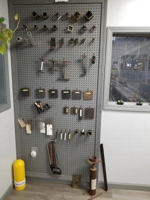 sample wall