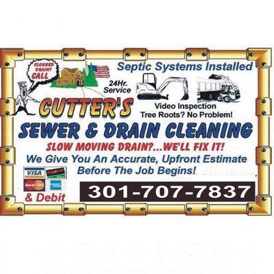 Cutter's Sewer & Drain Cleaning