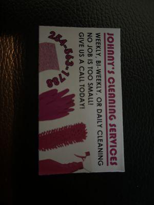 Johnny’s Cleaning Service