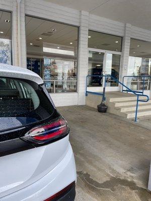 Front entrance & my new Bolt!