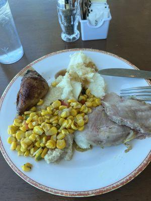 Lunch Plate of carved pork (W3.D1.L)