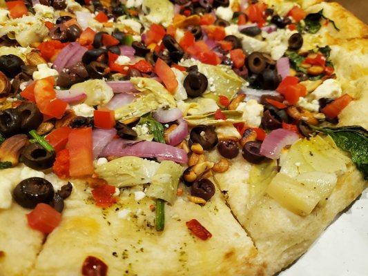Mama's Mediterranean pizza