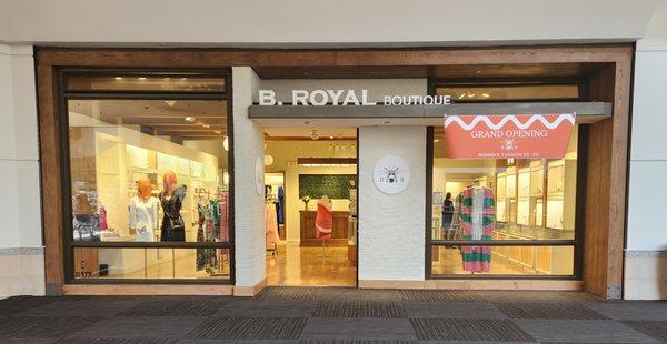B. Royal Boutique store-front.