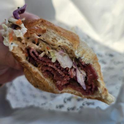 Pastrami and Cole slaw