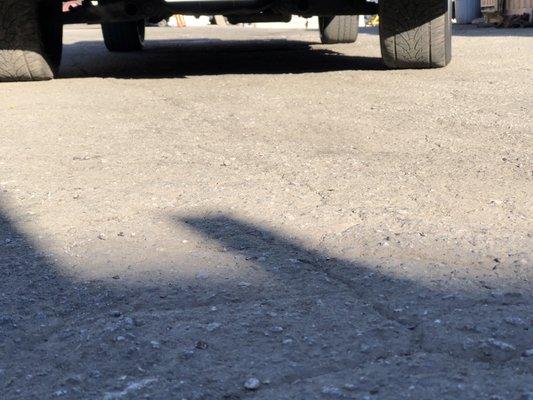 Left my wheels wrong just in for the money don't go to this guy he will screw you over