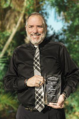 Schneider is the recipient of the ASTPS 2018 Practitioner of the Year award
