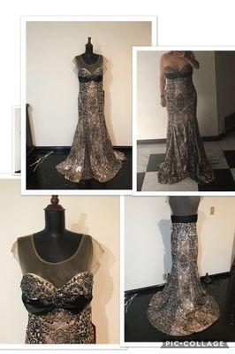 El peor vestido que venden en la tienda de santee de C'est La Vie Couture me lo dieron equivocado no compren ahí