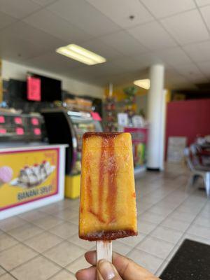 Mango chamoy paleta