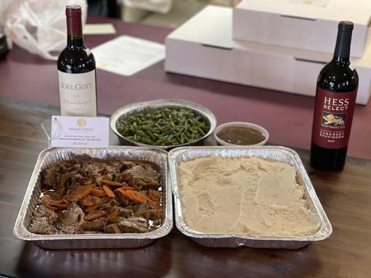 Family Meals feed 4 to 6 people. Ready in 30 minutes.
