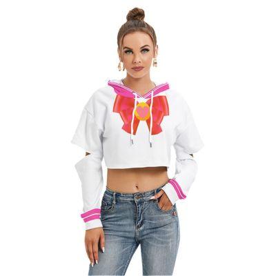 Sailor Pink Crop Hoodie