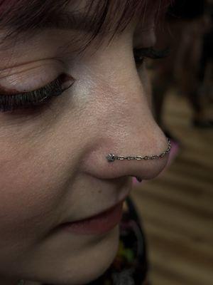 Nostril piercing