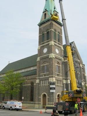 church roofs are our specialty!