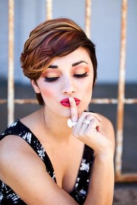 By BJ Noman at MODA Hair Design