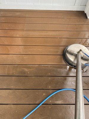 Vinyl decking