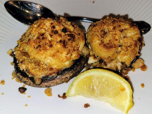 Crab Stuffed Portobellos