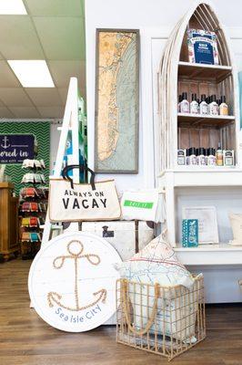 We are constantly adding nautical and customized Sea Isle & beach house decor.