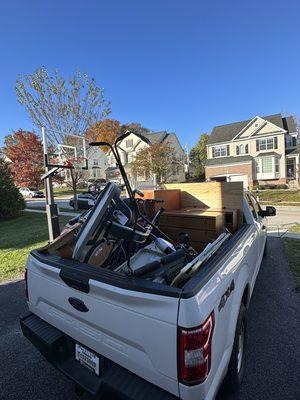 Removing unwanted items one job at a time