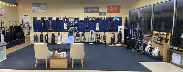 Vacuum section of store