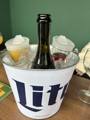Mimosa bucket