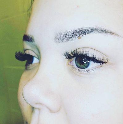 no makeup needed with lashes like these