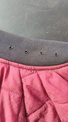 All the studs fell off the first day.