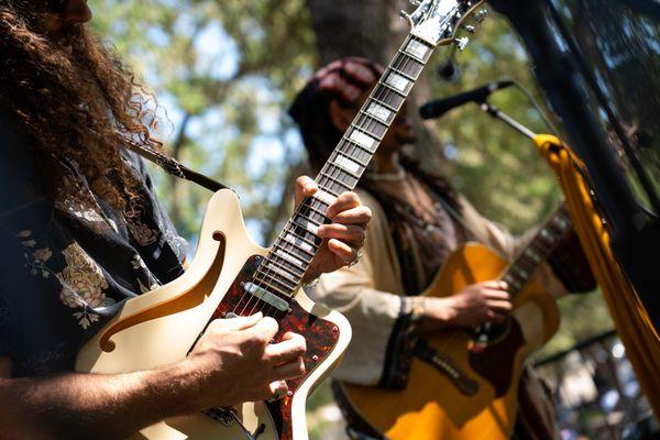 Live Bands in the Festival throughout the weekend (shot from 2025).