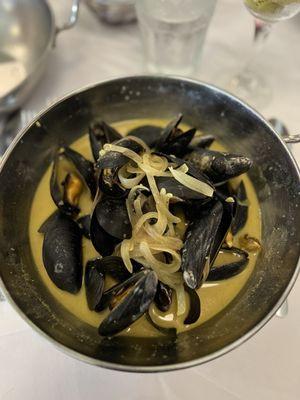 Mouclade Mussels
