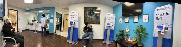 Panoramic view inside