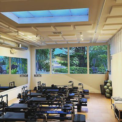 We offer group reformer classes as well as private sessions. Classic and Pro classes available daily