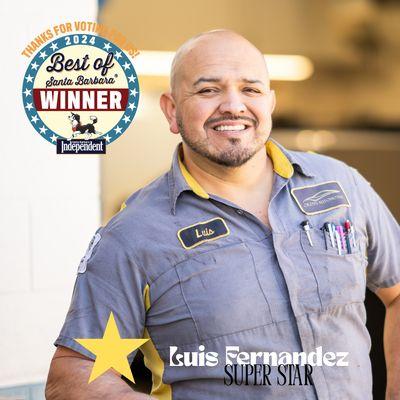 I want to personally wish Luis Fernandez a happy birthday today. Luis has been by my side for 11 years and I wouldn't be where I am today