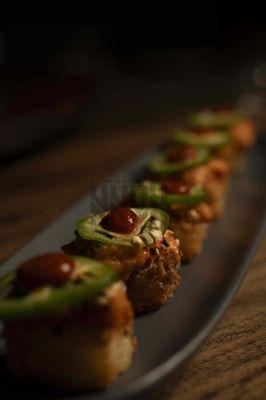 Spicy Steelhead Crispy Rice