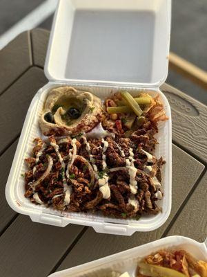 #3 Meat + chicken plate