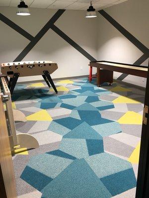Lobby area game room!