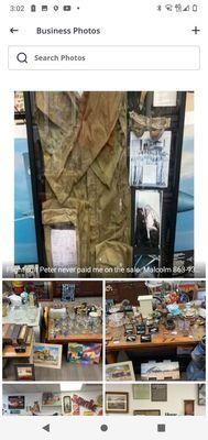 This is my flight suit stollen by Peter mcmahon