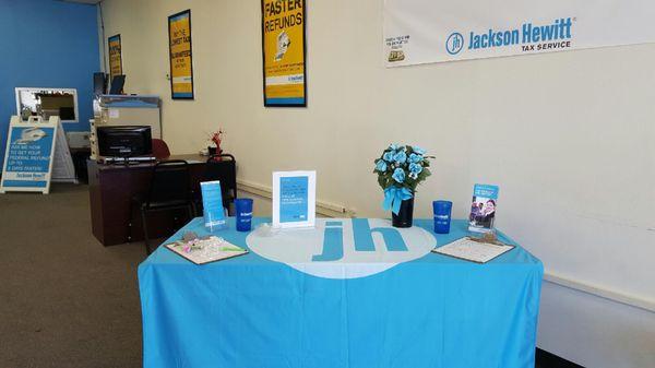 Welcoming front office!