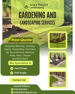 Skye's The Limit Landscaping