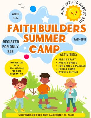 Faith Builders Summer Camp
